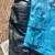 Women’s Jordan Joe Rocket Motorcycle Jacket Baby Blue Large 6 thumbnail
