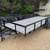 Used 2023 Bellwethe 16ft Utility Flatbed Trailer Stk# 11916 4 thumbnail
