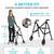 Stander Short Rolling Walker 2 Wheels 3 thumbnail