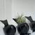 Set of 3 Black Metal Bird Tea Light Holders 2 thumbnail