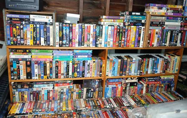 VHS Sale Saturday 10 / 11 / 25 1