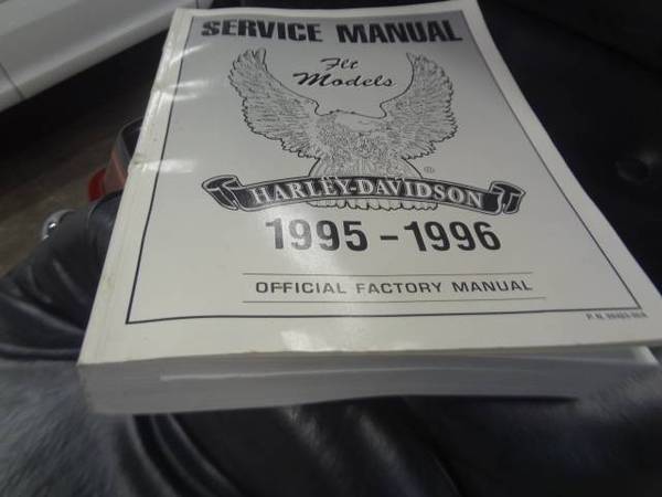 1995-1996 Harley dresser FLT official factory service manual - $100 (Shepherdsville)63471303421699122