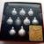 New Set Silver Balls Tree Ornaments Christmas Decoration Gift 1 thumbnail