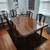 Beautiful Burmese Teak Extendable Dining Room Table and 8 Chairs 10 thumbnail