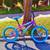 Genesis 18″ Illusion Bike, Blue/Purple Steel Frame, BMX Handlebars, 6 thumbnail