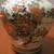 Vtg Kutani Japan cloisonne porcelain vase Butterflies flower excellent 16 thumbnail