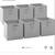 Wire grid storage organizer with drawers 4 thumbnail