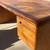 Mid Century Danish Vintage Modern Wood Corner Executive Office Desk 6 thumbnail