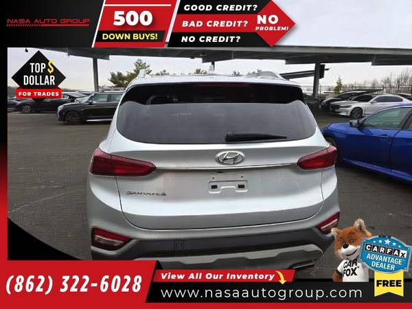 2019 Hyundai Santa Fe SEL 24L 24 L 24-L Auto - $15,520 (The price in this ad is the downpayment)63615127794945121