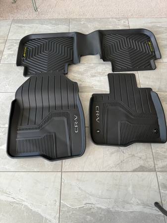 Honda 2025 CR-V Car Floor Mats Set- Fits 2023, 2024, 2025 and 2026 1