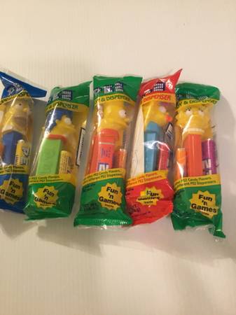 Vintage Simpsons Pez Dispensers 1