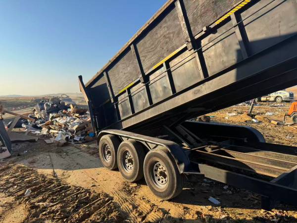 Heavy duty dump trailer 1