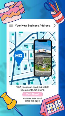 $63 ✉️Check out HQ' Business Address and Virtual Office Plans Today!📬 (Arden-Arcade / Sacramento)63844741122561120