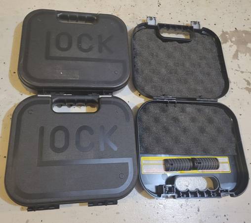 Three 3 OEM Glock Cases For One Low Price 1