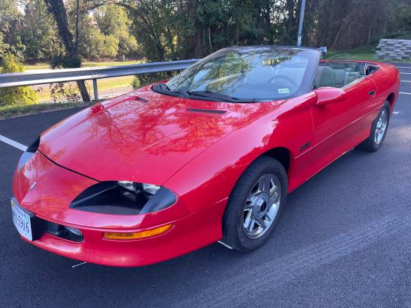 1996 Chevy Camaro Z28 Convertible - $10,000 (West Springfield)63616184872321120