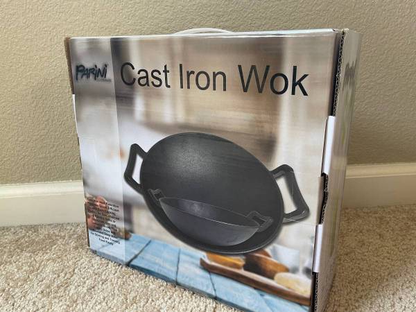 Cast Iron 11.5” Wok (NEW) 1