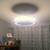 Brette III 23 in. Integrated LED Indoor/Outdoor Brushed Nickel Ceiling 2 thumbnail
