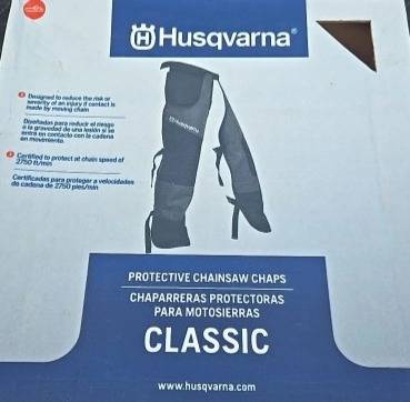 Husqvarna Classic Chainsaw Chaps - New 1