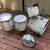 1990s Tama starclassic maple piano white drum kit 3 thumbnail