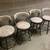 4 comfortable swivel stools with backrest 7 thumbnail