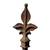 34 Ft of Antique Wrought Iron Fencing w/ Fleur-de-lis Finials GA20988 3 thumbnail