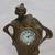 Vintage Art Noveau Brass Clock 11 thumbnail