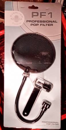 Pop filter professional Sterling microphone pop filter New 1