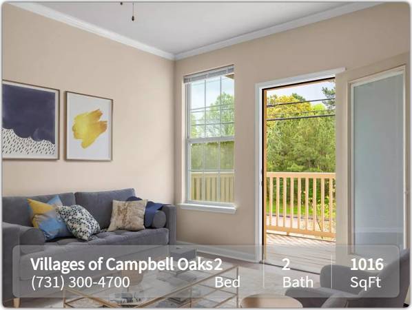 $1,495 / 2br - 1016ft2 - Make yourself at home in our quiet 1016 sq ft 2 bed / 2 bath! (Jackson - Ridgecrest)63812807672705121