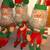 3 Vintage Enesco North Pole Village Elf Christmas Poseable Dolls 1990' 3 thumbnail
