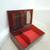 Jewelry Box Sturdy Plastic Marbled Lid Hinged Compartment + 2 Mirrors 8 thumbnail