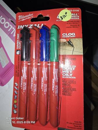 Milwaukee INKZALL Markers 1