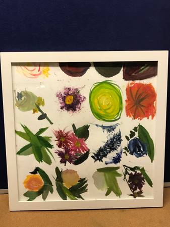 ‘Multi-Floral Accents’ Framed Decorative Art 1