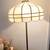 Vintage Slag Glass/Marble Floor Lamp 5 thumbnail