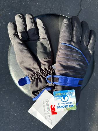 Youth ski gloves 1