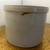 Antique Stoneware Crock Round Brown Interior FARMHOUSE COTTAGE 2 thumbnail