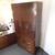 Henredon Scene One Campaign Oak Liquor Cabinet Armoire Bar w/ Lights 8 thumbnail