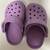 Crocs Kid's Unisex Classic Clogs Lavender Lilac Purple Children's Size 1 thumbnail