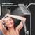 ELLO&ALLO Rain Shower Head w/ Handheld Spray, 60" Hose, 3-Way Diverter 4 thumbnail