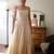 WEDDING DRESS - Marisa SIZE 6, A-line Gown, beaded bodice 4 thumbnail