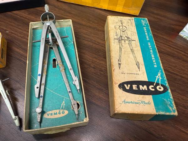 Vemco Compass for drafting~ Vintage 1
