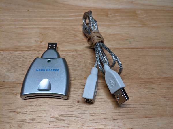 Like new High Speed USB Card Reader For SmartMedia CR-V7-US Cards 1