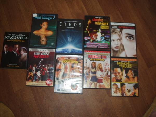 MOVIES,MOVIES,MOVIES DVD"S 1