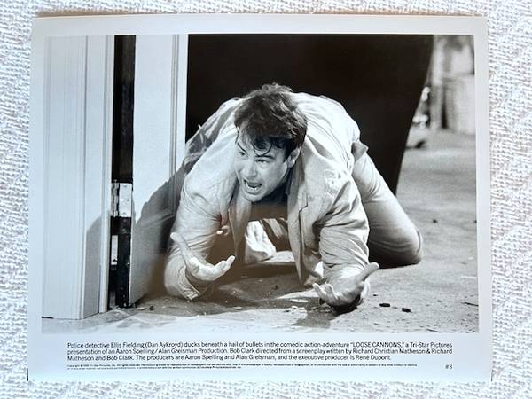 LOOSE CANNONS (1990) With Dan Aykroyd 8x10" glossy b&w still 1