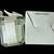 Votive Candle In Glass Cubic Holder #5831 Taiwan 3 thumbnail