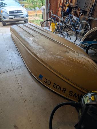 Vintage Montgomery Ward Row boat 1