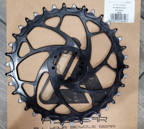 38T Alugear, chainring, SRAM 8-bolt 1