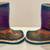 Child’s  ornamental dress boots from the Tuva Republic, Russia 2 thumbnail