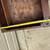Antique Early American primitive tavern style 2 drawer dining table 22 thumbnail