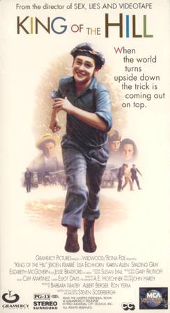 VHS / KING  OF  THE  HILL  /  VHS  1994  Jesse Bradford Elizabeth ... 1