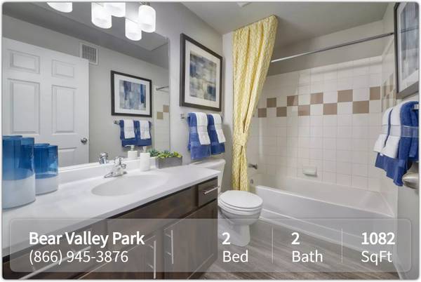 $1,869 / 2br - 1082ft2 - Gorgeous remodeled 1082 sq ft 2 bed / 2 bath at Bear Valley Park! (Denver - Foothills Golf Course)63962795207682122